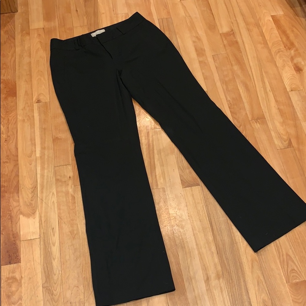 Banana Republic Jackson Fit Black Lined Dress Pant